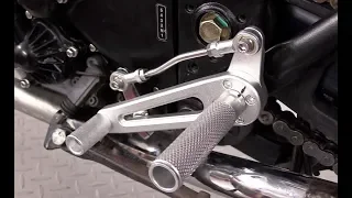 Triumph TT Legend, Custom Shift Linkage !