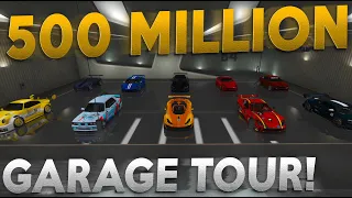 $500 MILLION GARAGE TOUR! Broke 2 Billions | GTA Online