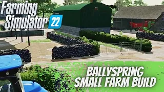 FARMING SIMULATOR 22 |BALLYSPRING FARM BUILD TUTORIAL|  #fs22 #ballyspring  #farmbuild #tutorial