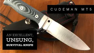 An Excellent Compact Survival Knife - Cudeman MT5