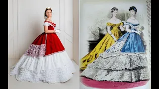 Dressing up in a 1865 Ballgown