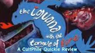 Classic Giallo THE IGUANA WITH THE TONGUE OF FIRE (1972) Quickie Review