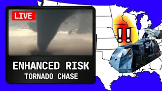 Tornado Intercepted on Stream - As It Happened