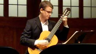Cassidy plays Bach's Gigue and Double, BWV 997