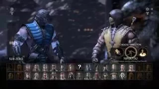 Mortal Kombat X - Sub-Zero Vs Scorpion [PS4]