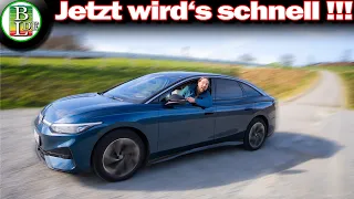 Power Fahrt mit dem VW Id.7