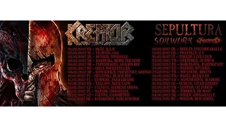 SOILWORK - European Tour Documentary with Kreator, Sepultura, Aborted 2017