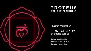 FIRST CHAKRA / Chakra connection - Isochronic (with or without headphones) audio sequence