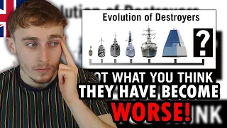 Brit Reacting to The Evolution of US Navy Destroyers - A Complete Guide