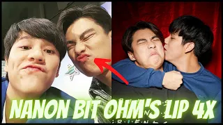 [OhmNanon] NANON BIT OHM'S LIP 4x! Behind the scene REVEAL!