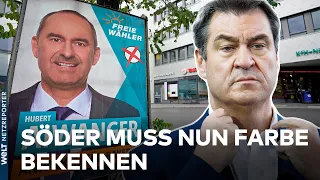 JUGENDSÜNDE? Wie die Aiwanger-Affäre Markus Söder den Wahlkampf verhagelt | WELT News