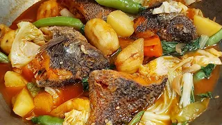 Pocherong Tilapia | Pocherong Isda Recipe | Fish Potchero | Lutong Pinoy | Mhan's Kitchen Atbp