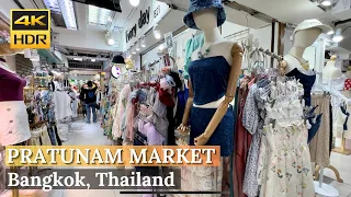 [BANGKOK] Pratunam Market "Exploring Largest Wholesales Clothing Market"| Thailand [4K HDR]