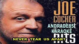 JOE COCKER - NEVER TEAR US APART KARAOKÊ