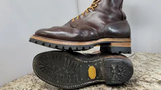 Stitch down to Goodyear welt, saving an old pair of Danner Boots!