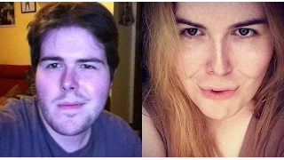 MTF Transgender Transition Timeline - 2 Years Before & After w/ HRT