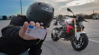 Carta de Motociclo - Simulação de Exame de Condução