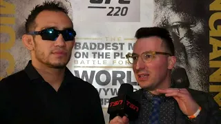 Tony Ferguson discusses how fans might be sleeping on him ahead of UFC 223