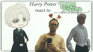 Harry Potter characters react to Tom Felton/ Draco Malfoy | реакция персонажей Гарри Поттер на…