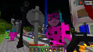 EVIL BOY CAPTURED LADYBUG in MINECRAFT in MONSTER SCHOOL NOOB vs PRO vs GOD vs HACKER ANIMATION 100%