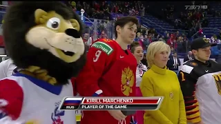 Kirill Marchenko Player of the Game vs. Germany (2020 WJC Preliminary Round)