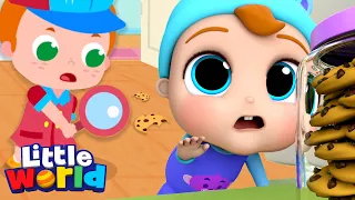 Baby John Took the Cookies | Who took the Cookies Song | Little World - Kids Songs & Nursery Rhymes