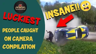 LUCKIEST PEOPLE CAUGHT ON CAMERA | INSANE LUCKY PEOPLE COMPILATION 2020