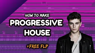 How To Make Progressive House In 4 Minutes | Free FLP