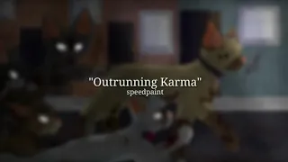 "Outrunning Karma" || SpeedPaint