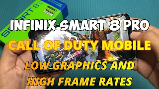Call of Duty Mobile in Infinix Smart 8 Pro