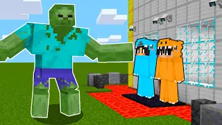 Mutant Zombie vs The Most Secure House - Minecraft