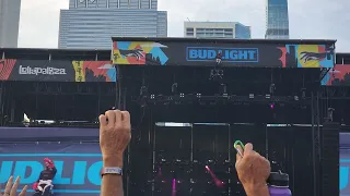 [4K] Thirty Seconds to Mars - Walk on Water, Lollapalooza 2023 (Fancam, Intro, Stage Jump of Death)