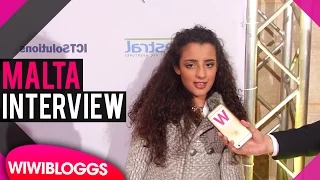 Christina Magrin (Malta) @ Junior Eurovision 2016 Opening Ceremony - INTERVIEW | wiwibloggs