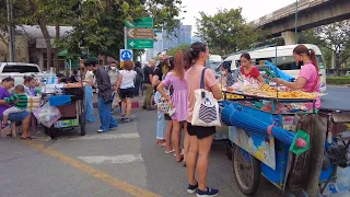 4K Thailand Travel 🇹🇭 Bangkok Sunday Walk | Vibrant Chatuchak Area