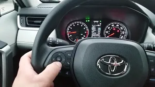 Toyota safety sense turning on and off