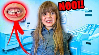 DANIELA se ROMPE un DIENTE en CUARENTENA - BROMA a MI MAMA!!