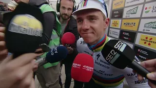 Remco Evenepoel - Interview at the finish - Volta Ciclista a Catalunya 2023 - Stage 6