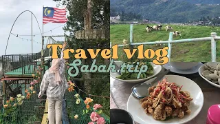 Travel Vlog ✈️ l 4D3N trip to Sabah ( Kundasang & Kota Kinabalu )