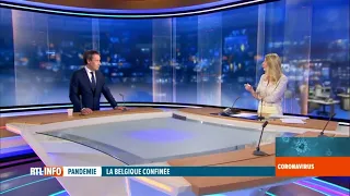 La Belgique confinée: Philippe Goffin est l'invité du RTL Info de 13 heures ce mercredi 18 mars 2020