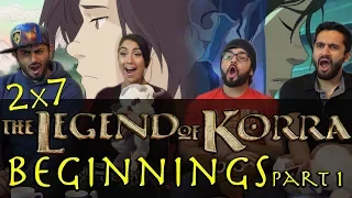 The Legend of Korra - 2x7 Beginnings - Group Reaction