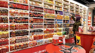 Amazing! Ramen convenience store, automatic ramen machine, Korean food