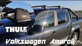 Roof rack bar with fix point Thule Wingbar Edge Volkswagen Amarok