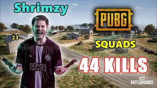 Soniqs Shrimzy (23), KatContii, Taryn & Monntyy - 44 KILLS - SQUADS - PUBG