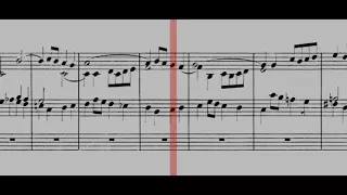 BWV 546 - Prelude & Fugue in C Minor (Scrolling)