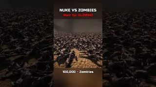 NUKE Destroys 100,000 Zombie Horde | Ultimate Epic Battle Simulator 2 | UEBS 2