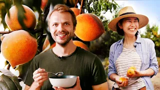 Andrew and Rie Discover What Makes The Best Peaches