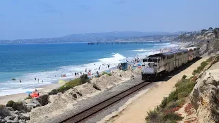 Surfing at San Clemente State Beach