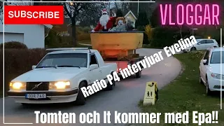 Tomten kommer tidigt i år - VLOGG