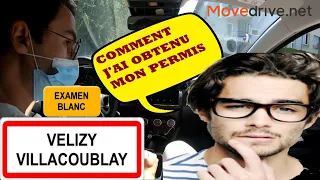 PARCOURS EXAMEN - VELIZY VILLACOUBLAY - PERMIS EN POCHE