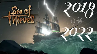Sea of Thieves: Launch vs. 2022